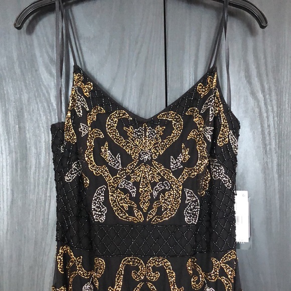 Stunning Adrianna Papell beaded formal gown NWT - Picture 5 of 11